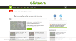 Desktop Screenshot of gaertnern.com