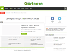 Tablet Screenshot of gaertnern.com